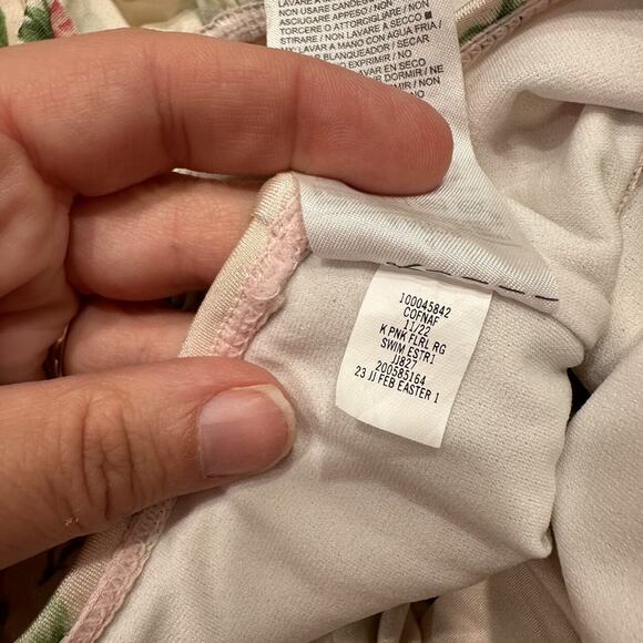 Janie & Jack Pink Floral Rash Guard 2-Piece Swimsuit - Picture 11 of 11